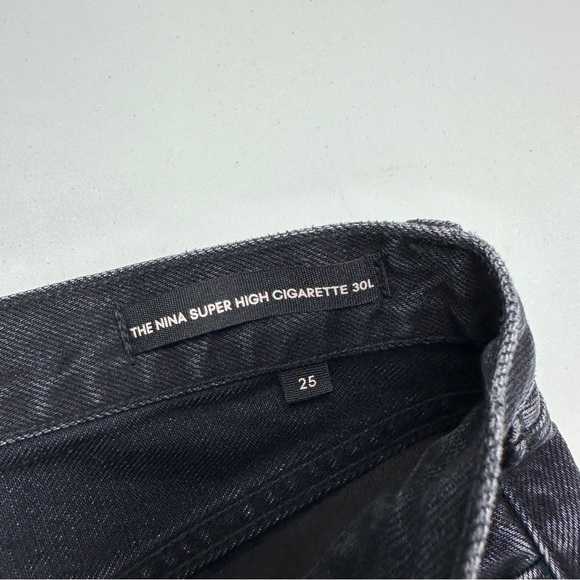Aritzia Denim Forum The Nina Super High Rise Cigarette Jeans 30L - Picture 7 of 14
